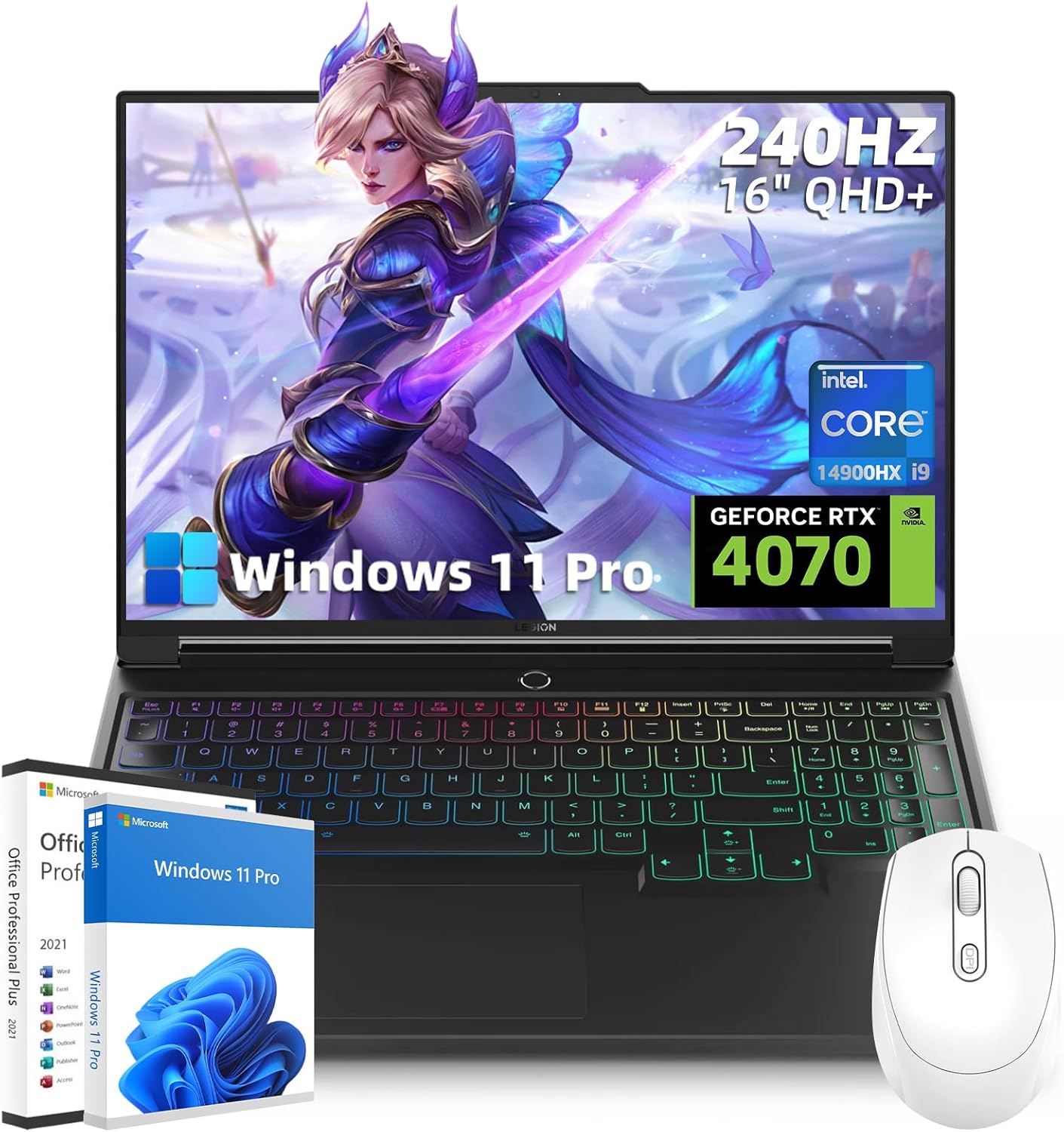 "High-performance laptop with a 4K display for professional video editing."