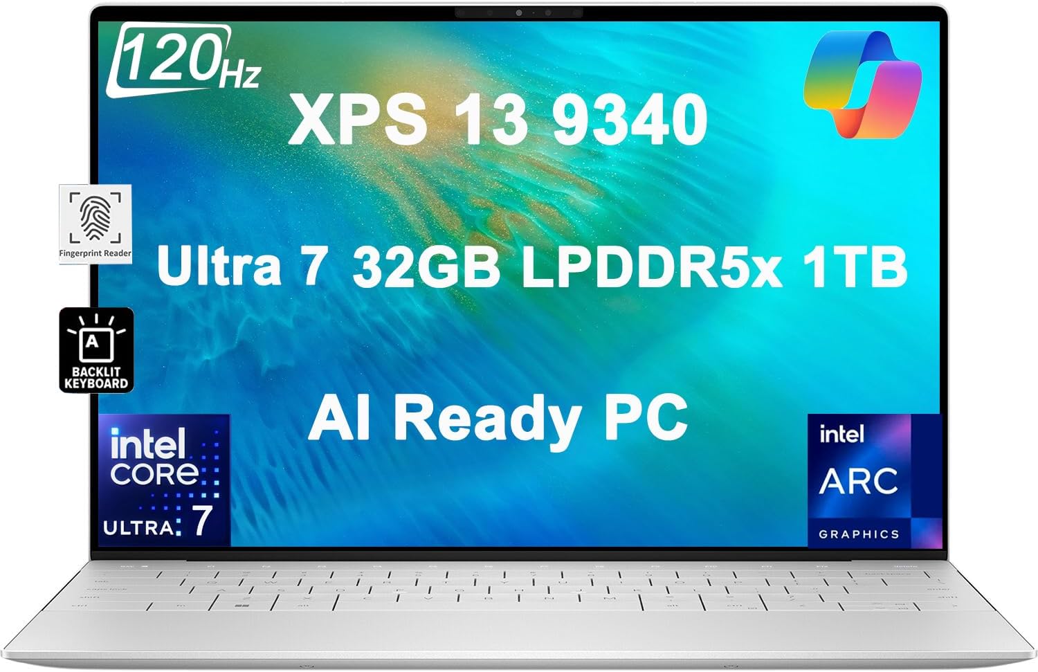 "Dell XPS 13 - Best laptop for productivity and Christmas gifts, featuring Intel Core i7 and 16GB RAM"