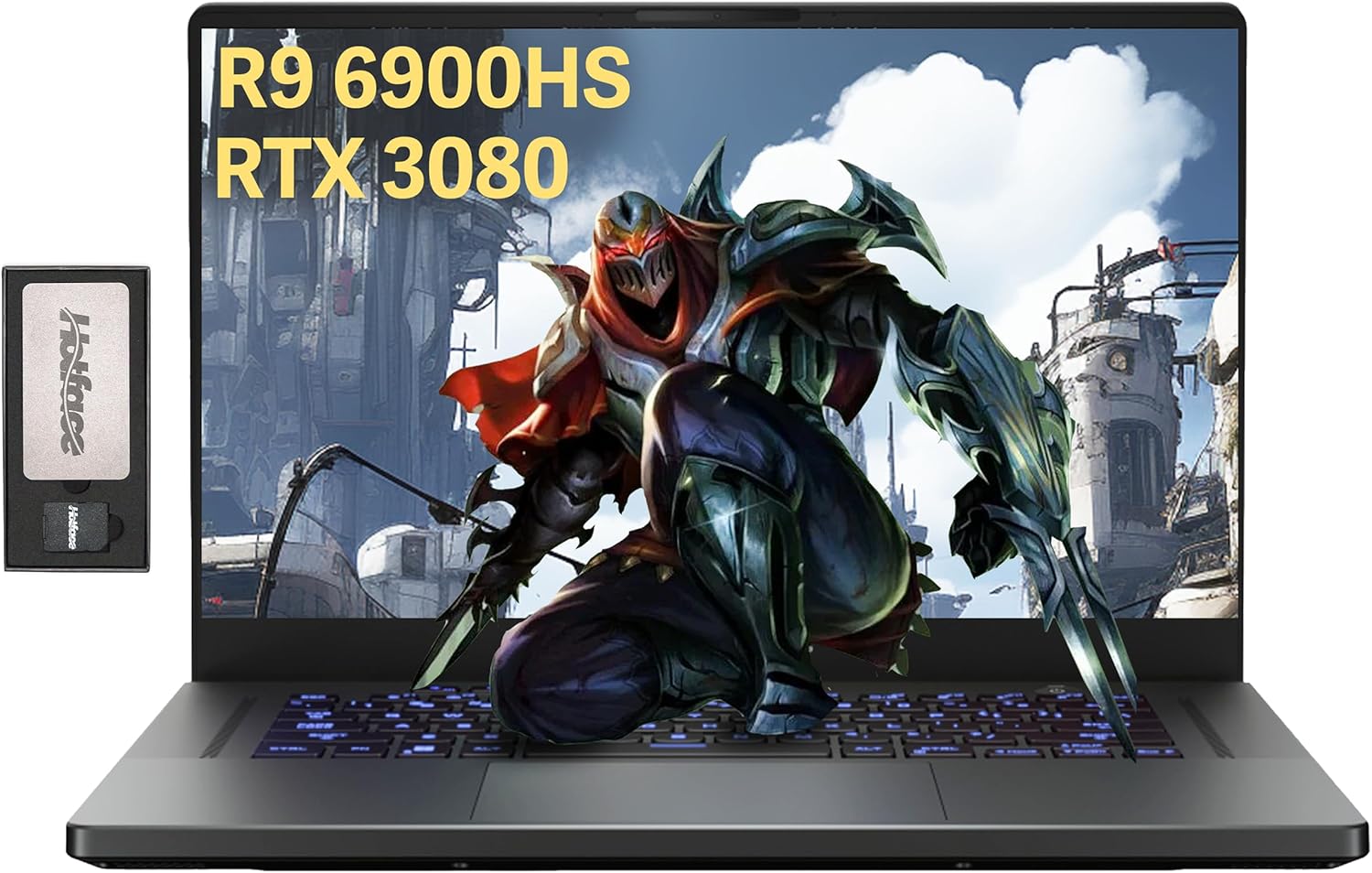 "High- "High-performance gaming laptop designed for ultra-fast gameplay and graphics rendering."